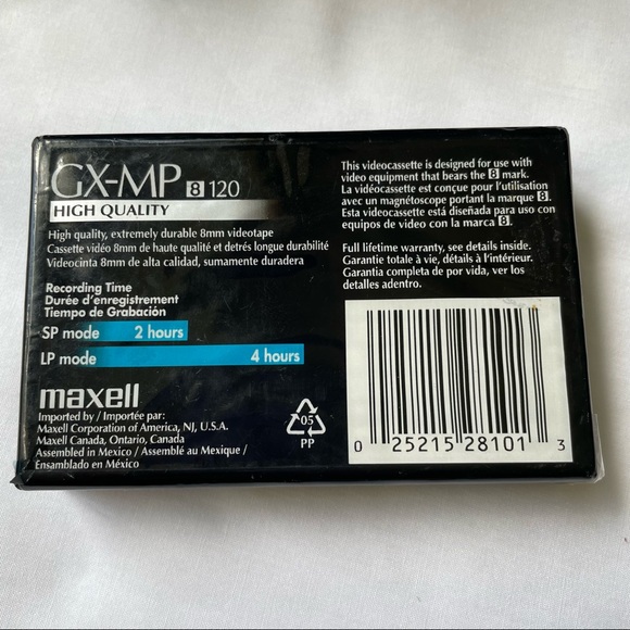 Lot Of 3 TDK SA90 And One Maxell GX-MP120 Blank Audio Cassette Tapes NWT - Picture 7 of 13